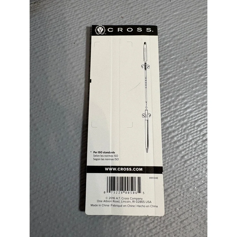 Cross Ballpoint Pen Refills 8514-2‎ Black Fine Archival Ink 2 Pack